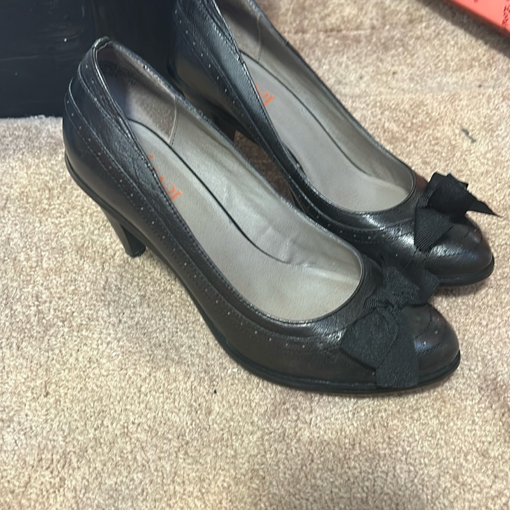 Black heels
